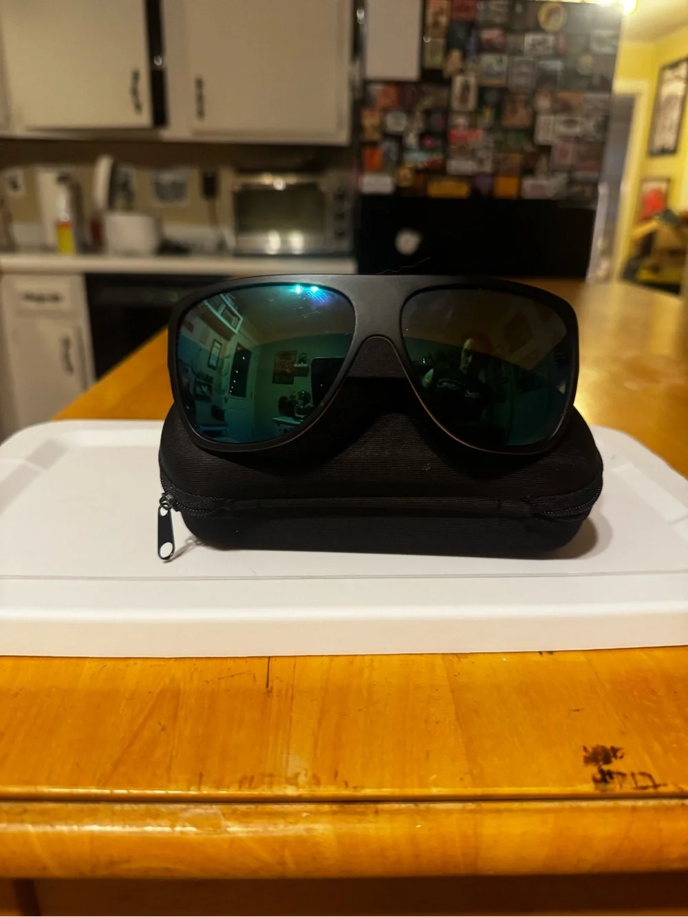 SHRED Mavs Matte Black Sunglasses with Subtle Teal Accent